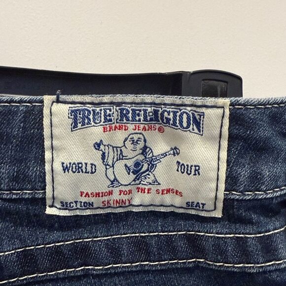 True Religion Low Rise Skinny Jeans, Size 28 - Picture 8 of 13